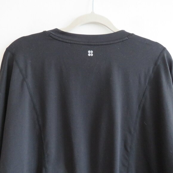 SWEATY BETTY After Class Organic Cotton Sweatshirt in Black Gym Lounge - Size S - Picture 11 of 14